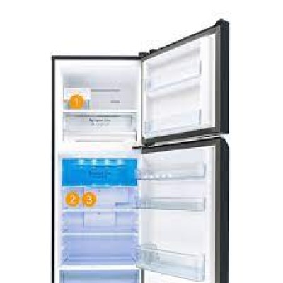 *PANASONIC 2 DOOR FRIDGE REFRIGERATOR TOP FREEZER 325L [NR-TV341BPKM