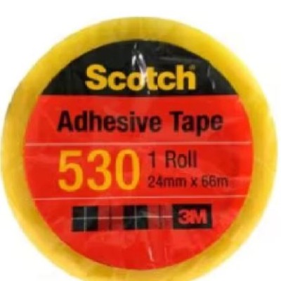 3M Scotch 530 Cellulose Adhesive Tape 24mm x 66m