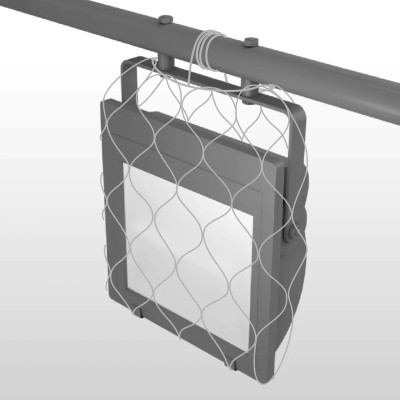 316 Stainless Steel Mesh Guard for Spotlight ( Length: 46 cm )