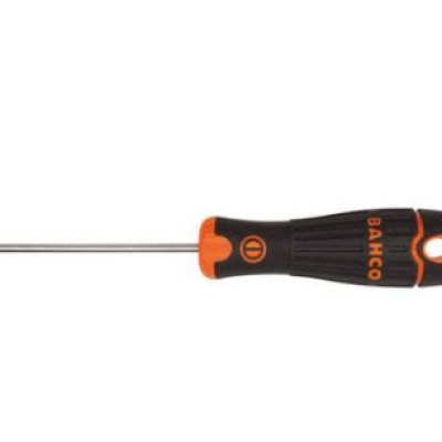 *Bahco Slotted Screwdriver, 3 x 0.5 mm Tip, 75 mm Blade, 170 mm Overall