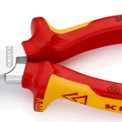 Knipex Combination Pliers, 145 mm Overall, Straight Tip,  08 26 145