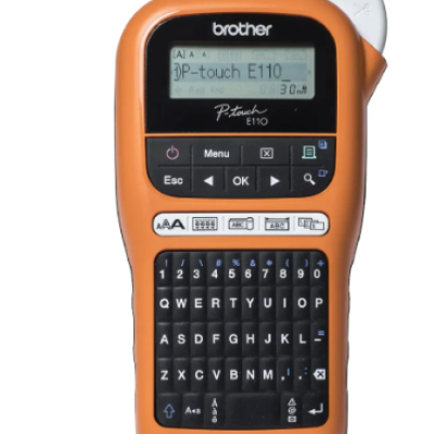 P-touch PT-E110VP Industry Portable Handheld Label Maker
