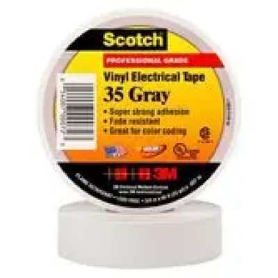 3M SCOTCH35 VINYL TAPE (GREY) 3 4" X 66'