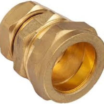 Copper pipe Fitting - Straight Equal, 15mm x 15mm