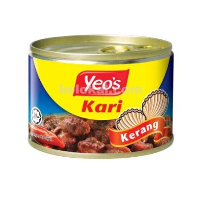 Yeos Curry Cockles 160g x 24Cans