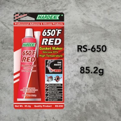 Abrasives, Polishes & Compunds General Hardex Red Rtv Silicone Sealant (85g)