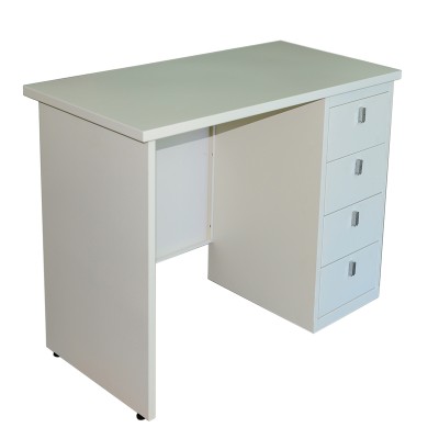 SANYON Marine Metal Writing Table in Aluminum with 4 Drawers for Cabin Room-W1200mm Length-SYWT-02