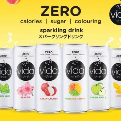 Vida Sparkling Drink (325ml x 24 Cans)