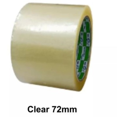 Scotch Box Sealing Tape 371, Clear 100m x 72mm