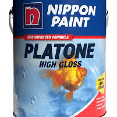 Nippon Platone High Gloss (5L) Paint - 1145 White