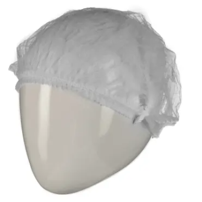 RS PRO White for Food and Industrial Applications Use Disposable Hair Net Polypropylene, One-Size, 100 Per Pack per