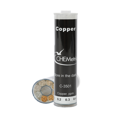 Copper Comparator - Round Brand: CHEMetrics Part #: C-3501