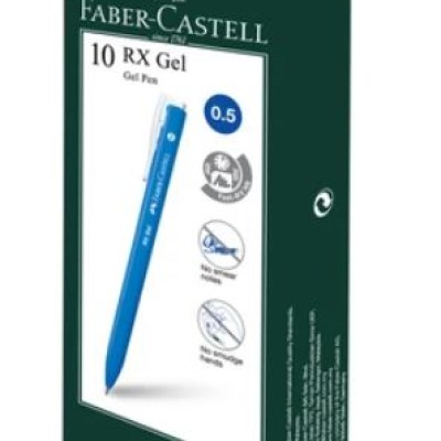 Gel Pen RX Gel Box of 10, Blue 0.5