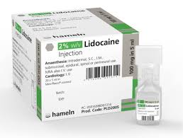 Lidocaine Hydrochloride 2% - 5 Vials x 50 ML Per Box