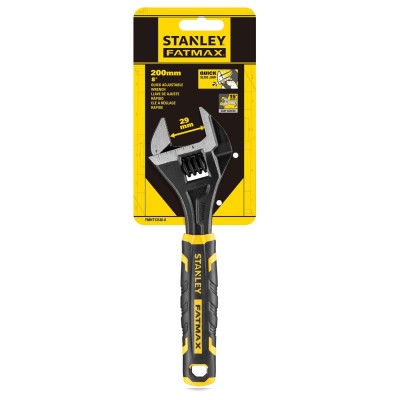 *Stanley Fatmax 8" QUICK ADJUSTABLE WRENCH - FMHT13126-0