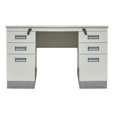 SANYON Marine Aluminum Writing Desk with 6 Drawer for Vessel Office in W1800 Width-SYWT-001