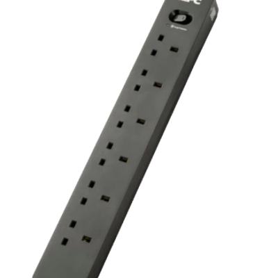 APC PME6B-UK Plugs Power Strip Surge Protector Extension Cord Surge Protect Socket (2M)
