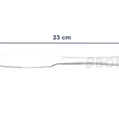 BOREA Premium Quality Cutlery Stainless Steel Knife [23 cm] [6Pcs Pack]