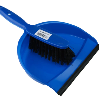Blue Dustpan & Brush for Dust (Scoop with brush), per set