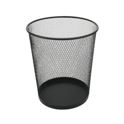 METAL MESH WASTE PAPER BIN