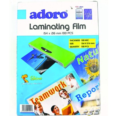 ADORO LAMINATING FILM A5 100'S