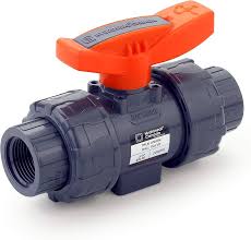 Kaplan 2’’ PVC True Union Ball Valve with Full Port, ASTM F1970, EPDM O-Rings and reversible PTFE Seats, 2 inch Socket (2 inch) Brand : Hydroseal