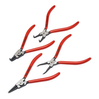 *GearWrench 82150 4 Piece 7 Inch Fixed Tip Internal & External Snap Ring Plier Set