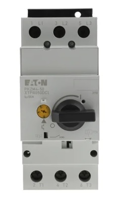 Motor Circuit Protector, EATON, PKZM4-50 XTPRO50DC1, 40-50A