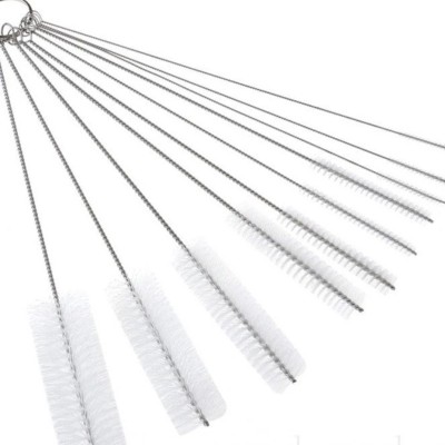 10Pcs set Nylon Cleaning Brush Set Test Tube Bottle Straw Washing Cleaner