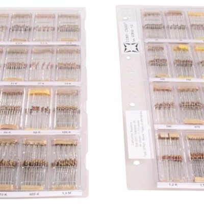 Nova, CCR-122 Metal Film, Axial 48 Resistor Kit, with 480 pieces, 10   1M