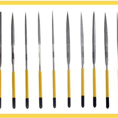 STANLEY 10-piece diamond file set (3x140mm) 22-322-23