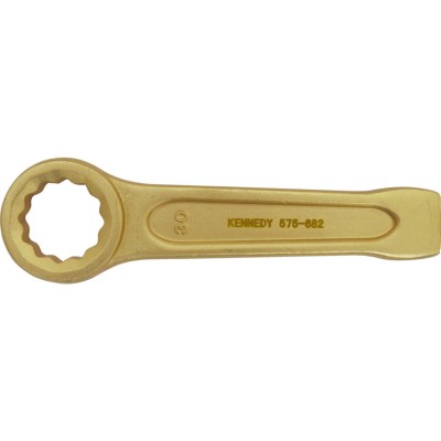 *KennedyPro Al-Br Non-Sparking Ring End Slogging Spanner Metric Size - 17mm