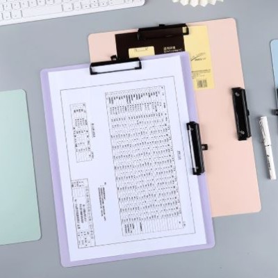 TPE A43PVC CLIP BOARD 5 COLOUR