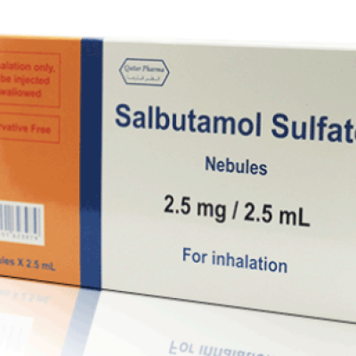 *Salbutamol Nebulizer 2.5 mg amp