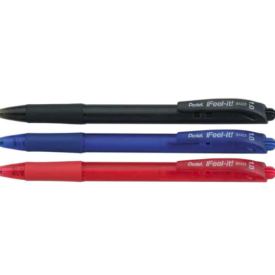 Pentel BX417 Ifeel-It Rteractable Ball Pen 0.7MM