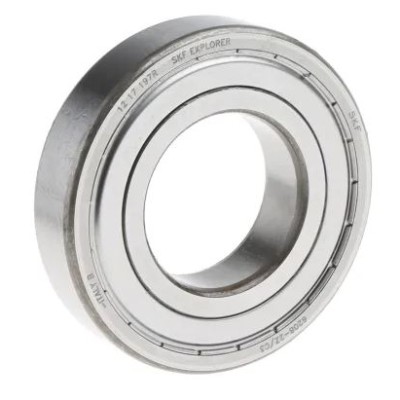 SKF 6208-2Z C3 1 Row Ball Bearing - 40 mm ID, 80 mm OD