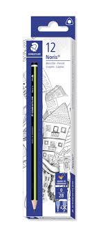 STAEDTLER NORIS TRIANGULAR (2B) PENCIL (12PCS   /   BOX)