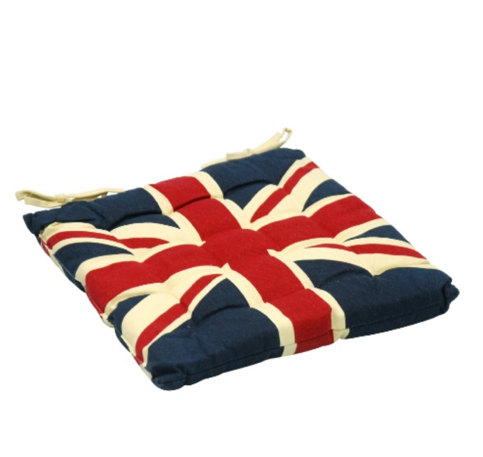 Union Jack Chair Pad