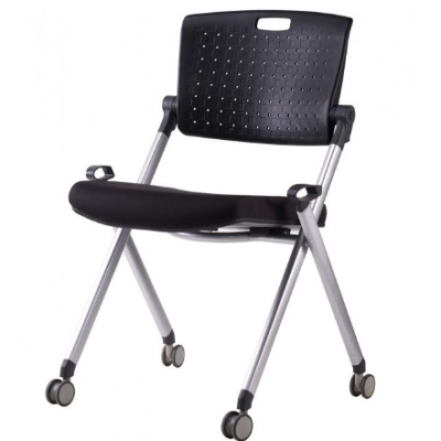 FOLDABLE BLACK PP SHELL CHAIR (MODEL : CL 339)