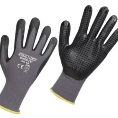 PROGUARD Duron Microfoam Coated Grip Glove Model: DURON-FN1 (Size : L)