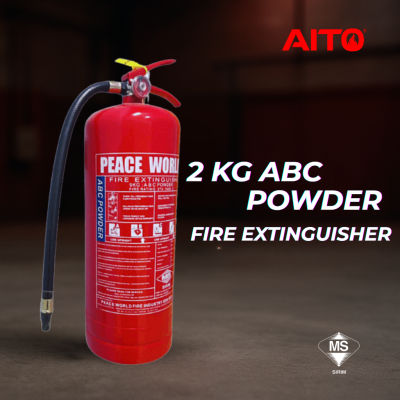 2 KG ABC Dry Powder Fire Extinguisher (Include Bomba Sticker)