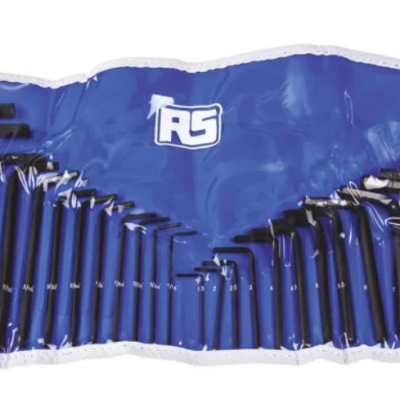 RS PRO 25 piece L Shape Imperial, Metric Hex Key Set, 1.5  10 mm, 1 16  3 8in