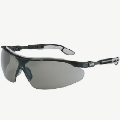 uvex i-vo spectacles, 9160076 (Black   Grey)