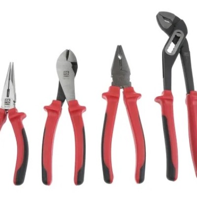*RS PRO 4 Piece Steel Plier Set