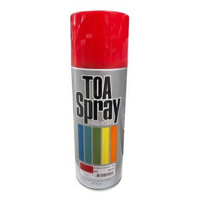 TOA AEROSOL SPRAY PAINT 400CC 003 RED
