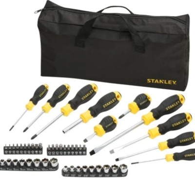 Stanley STHT0-70887 Phillips Slotted Torx Bit Holder & Standard Screwdriver Set (48 pc)