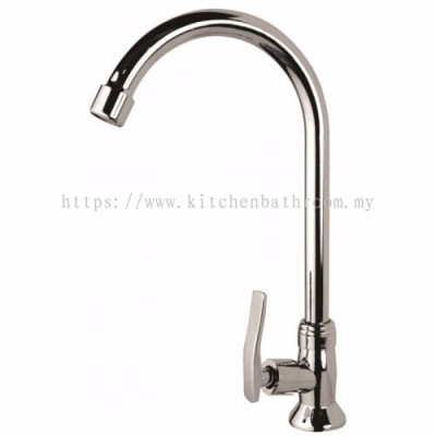 FAUREX PILLAR SINK TAP  CHROME
