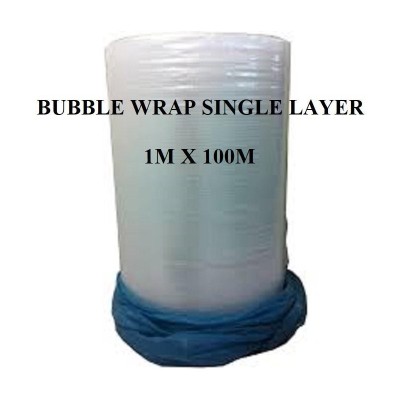 Bubble Wrap Single Layer 1m x 100m