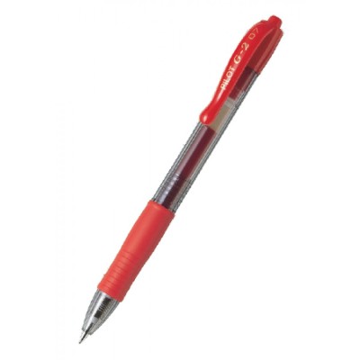 Pilot G2 Red Gel Pen 0.7mm Tip
