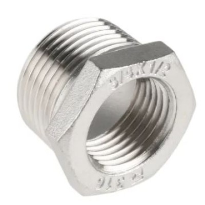SS316 BUSHING REDUCER 1" MNPTX1 2"FNPT
